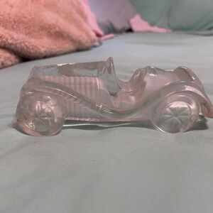 Roadster glass paperweight